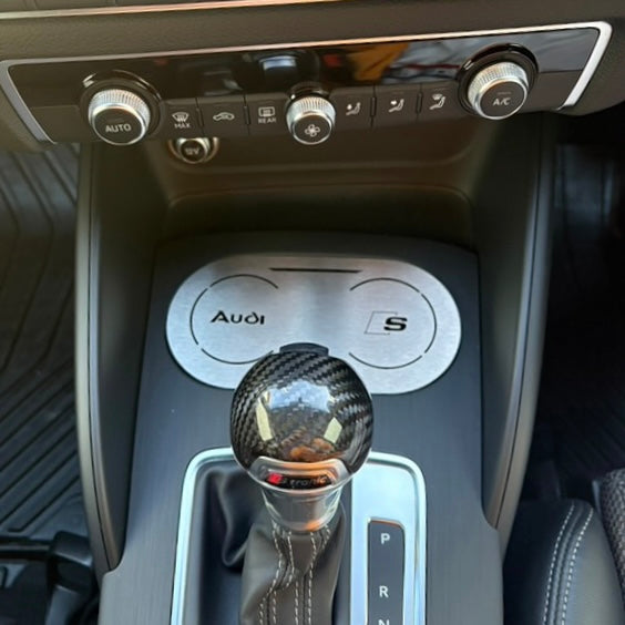 AUDI A3 S3 8V MK3 STAINLESS STEEL CUPHOLDER COVER