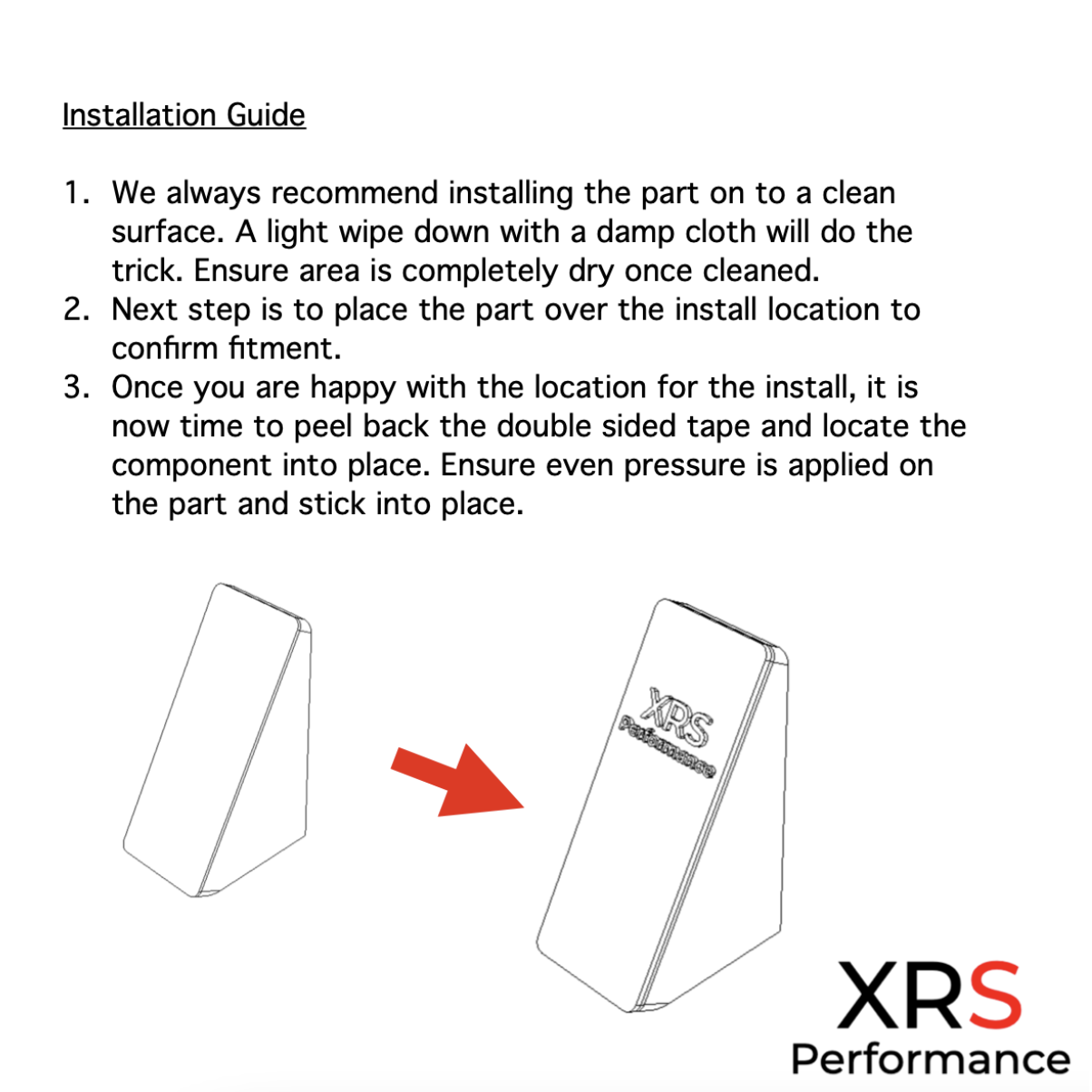 VW GOLF R MK8 STAINLESS STEEL FOOTREST - AUTO