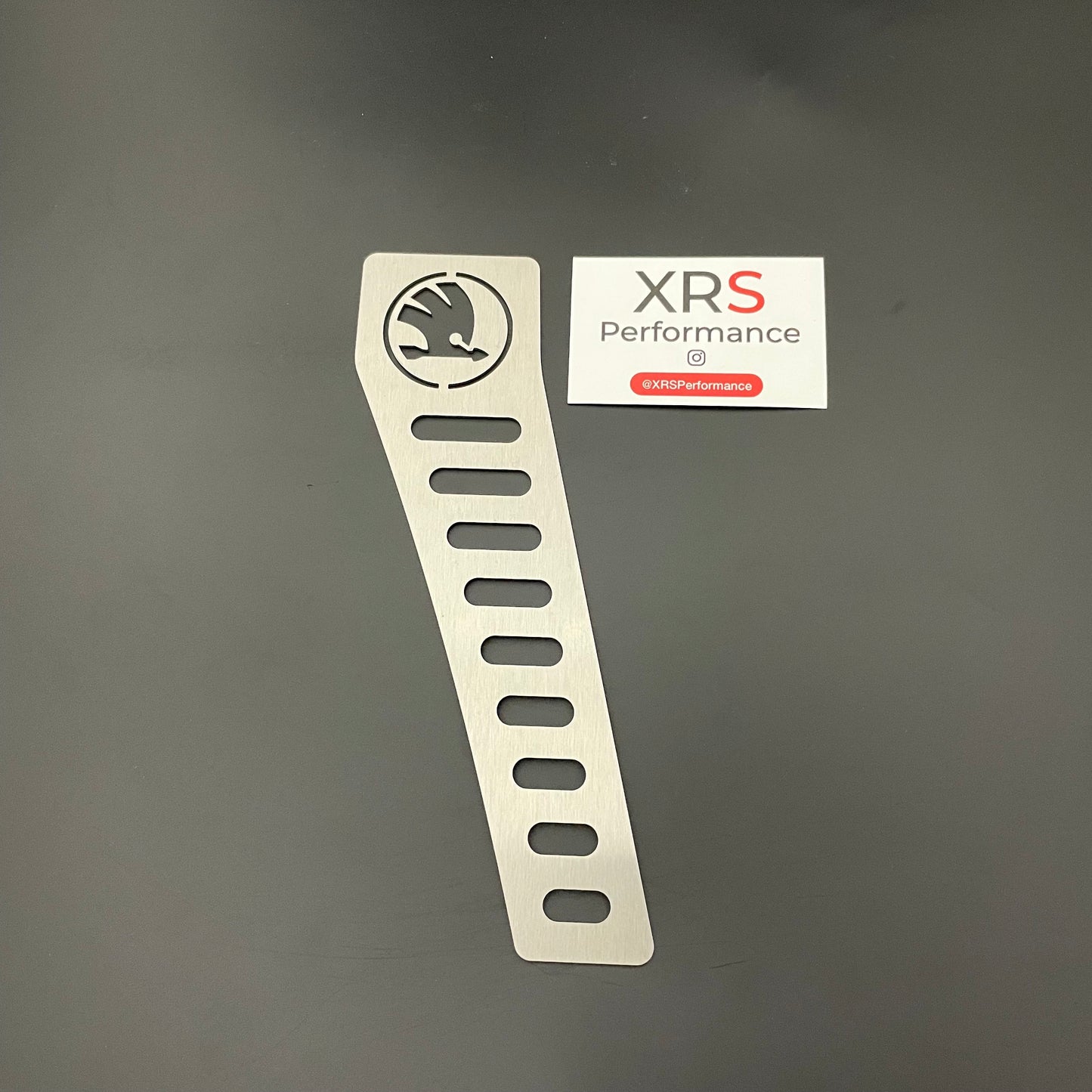 SKODA FABIA MK3 NJ STAINLESS STEEL FOOTREST