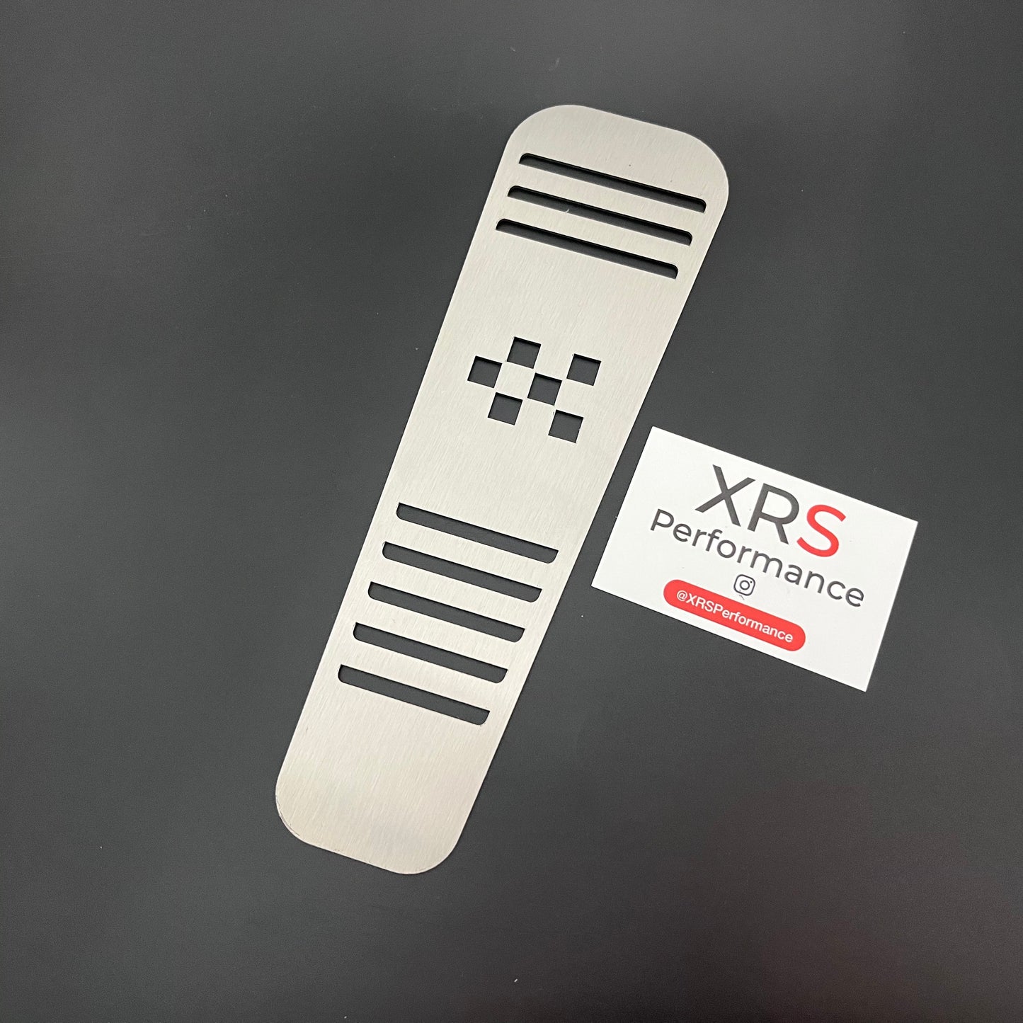 FORD FIESTA MK7 FOCUS MK3 FLAG STAINLESS STEEL FOOTREST