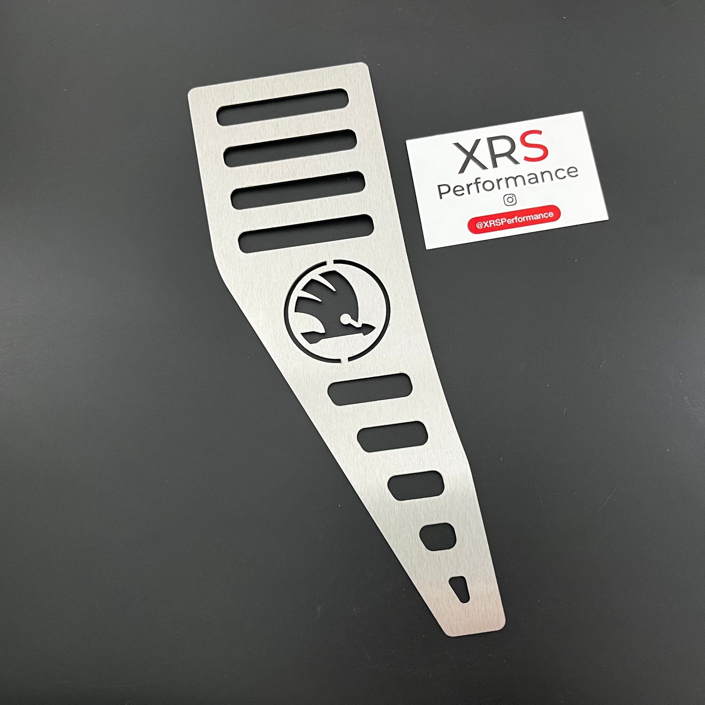 SKODA OCTAVIA MK3 MK4 AUTO STAINLESS STEEL FOOTREST