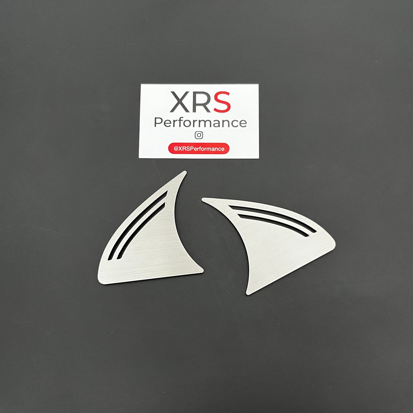 FORD TRANSIT PRE FACELIFT CUSTOM DASH TRIM PAIR STAINLESS STEEL