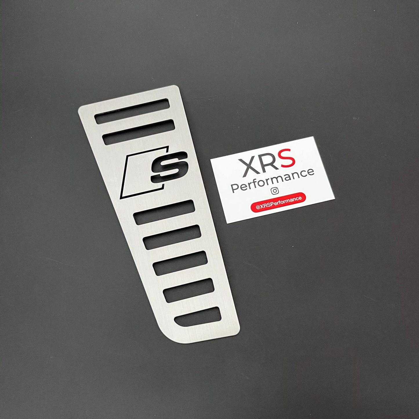 AUDI A4 S4 B8 S-LINE STAINLESS STEEL FOOTREST
