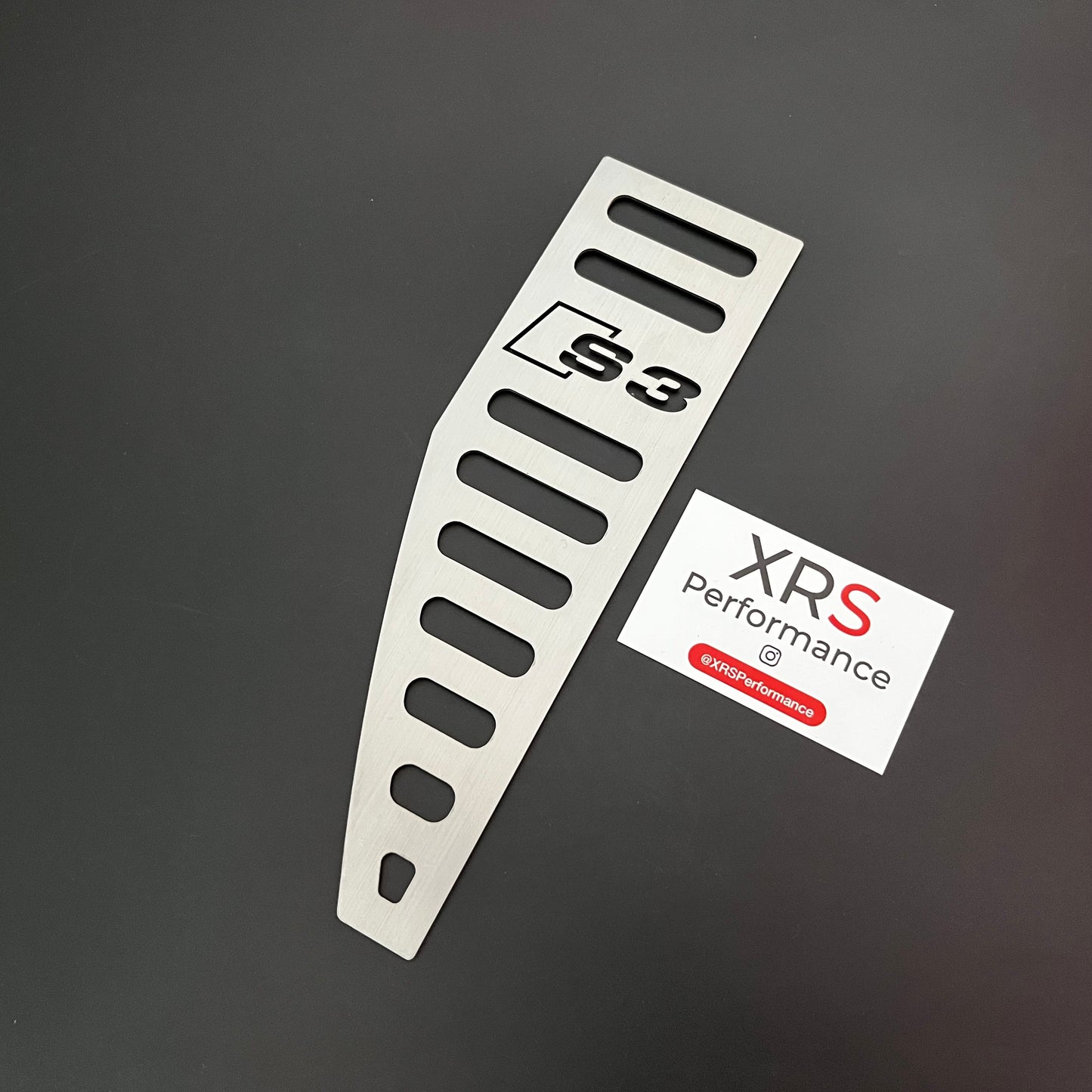 AUDI S3 MK2 8P STAINLESS STEEL FOOTREST
