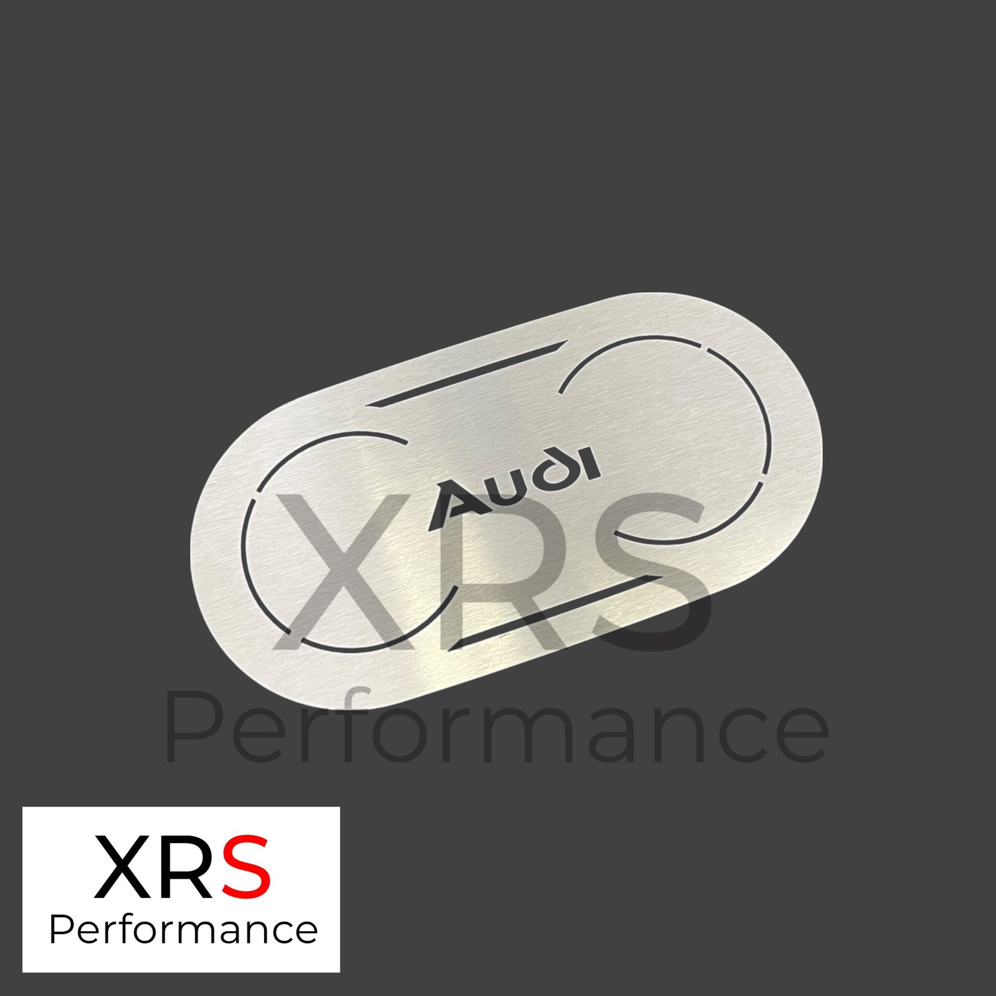 AUDI A3 8V MK3 STAINLESS STEEL CUPHOLDER COVER