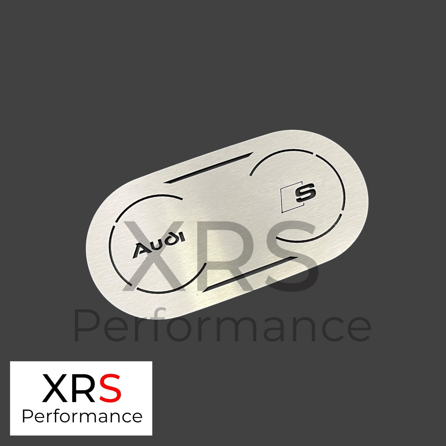 AUDI A3 S3 8V MK3 STAINLESS STEEL CUPHOLDER COVER