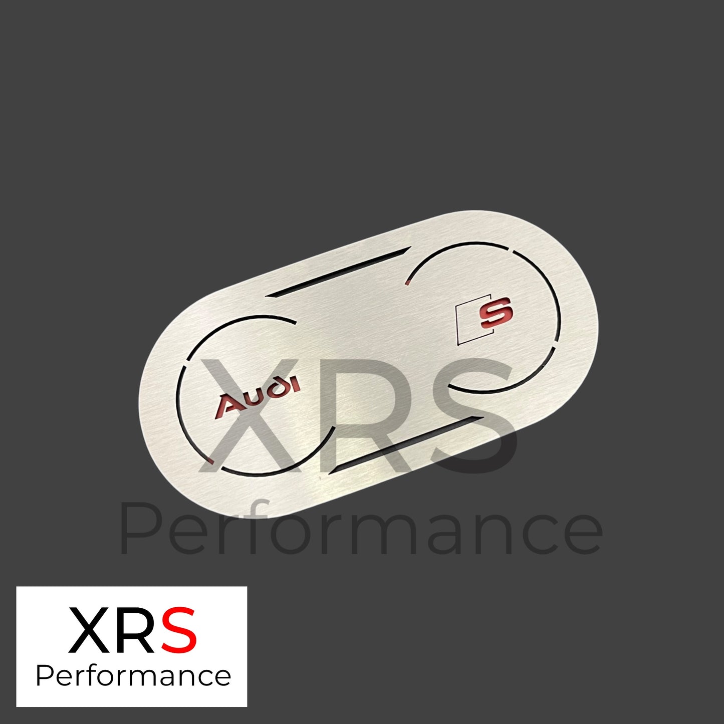 AUDI A3 S3 8V MK3 STAINLESS STEEL CUPHOLDER COVER