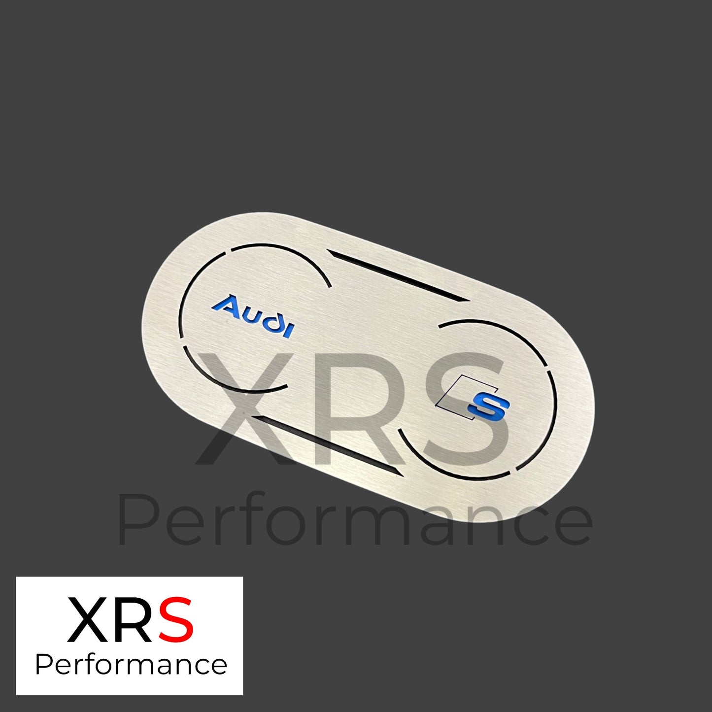 AUDI A3 S3 8V MK3 STAINLESS STEEL CUPHOLDER COVER