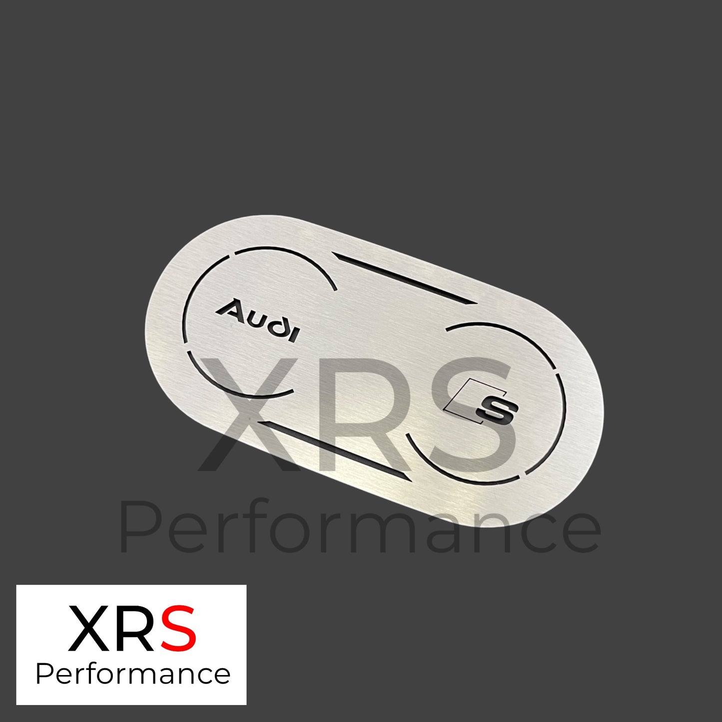 AUDI A3 S3 8V MK3 STAINLESS STEEL CUPHOLDER COVER