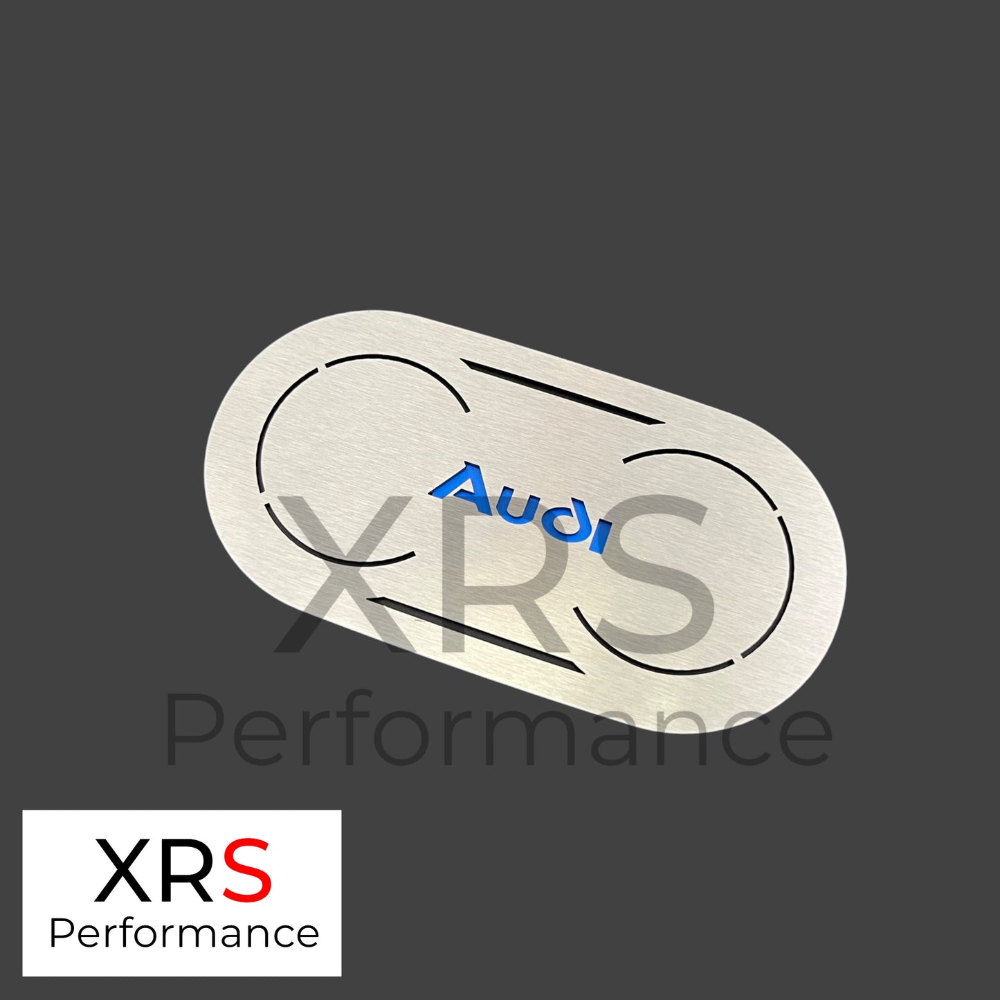 AUDI A3 8V MK3 STAINLESS STEEL CUPHOLDER COVER
