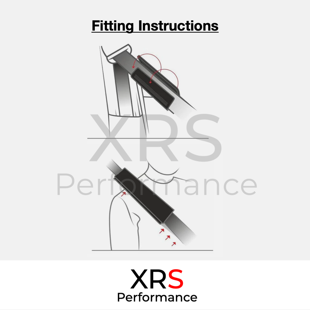 Hyundai Seat Belt Covers Pad Protectors x 2