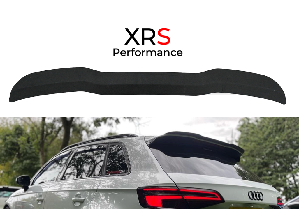 AUDI A3 RS3 8V 15-20 HATCH BOOT SPOILER CAP - BLACK