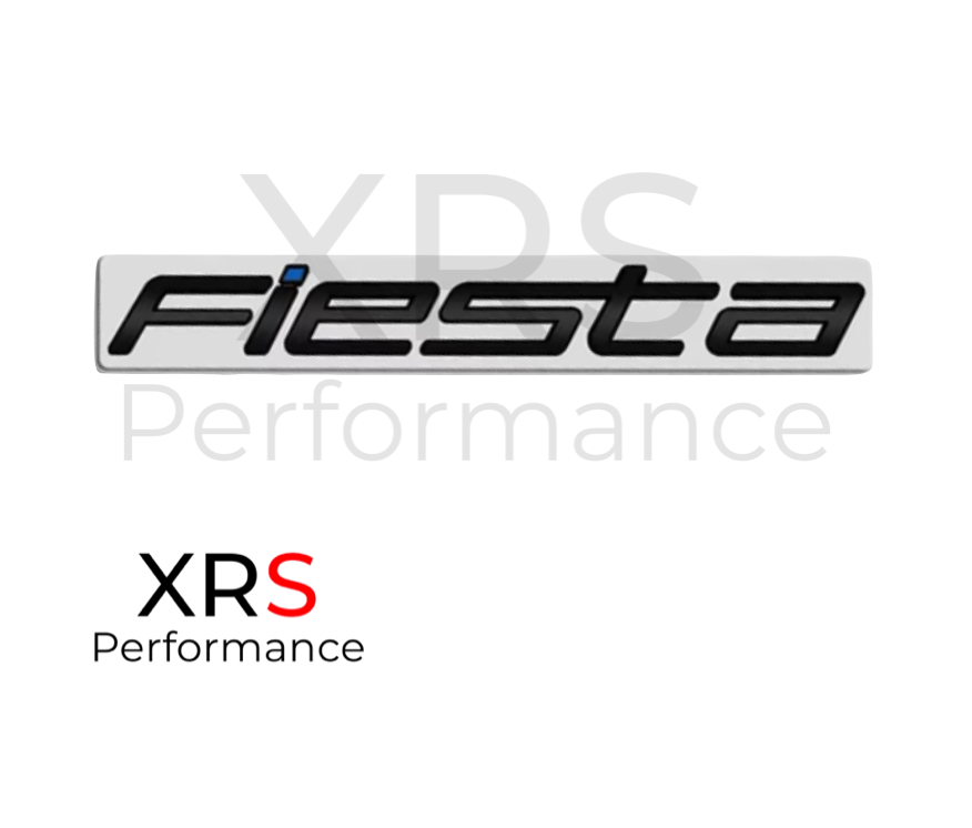 Ford Fiesta MK8 2018+ Gloss Black Fiesta Boot Lettering Badge