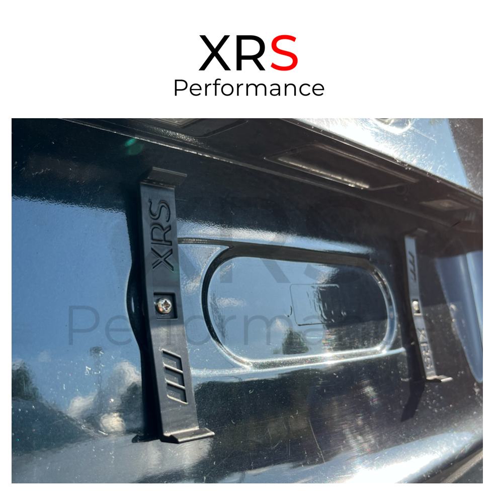 UNIVERSAL REG NUMBER PLATE HOLDER BRACKETS FRAMELESS