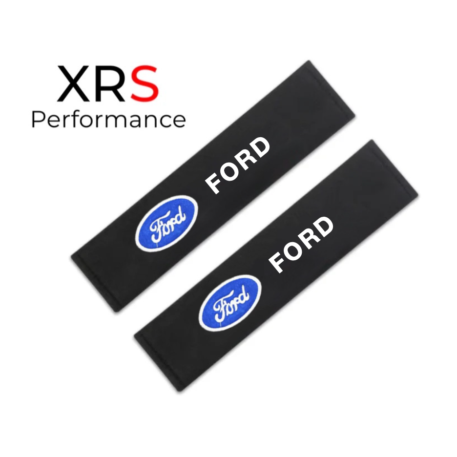 Ford Seat Belt Covers Pad Protectors x 2