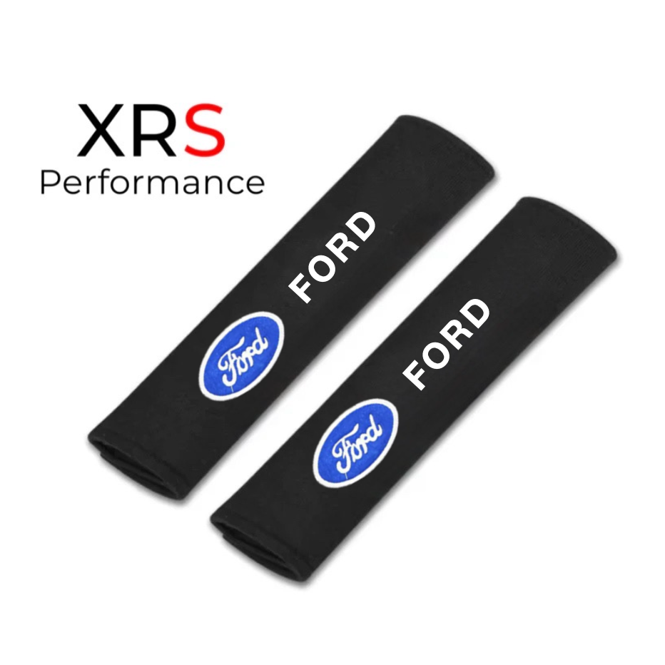 Ford Seat Belt Covers Pad Protectors x 2