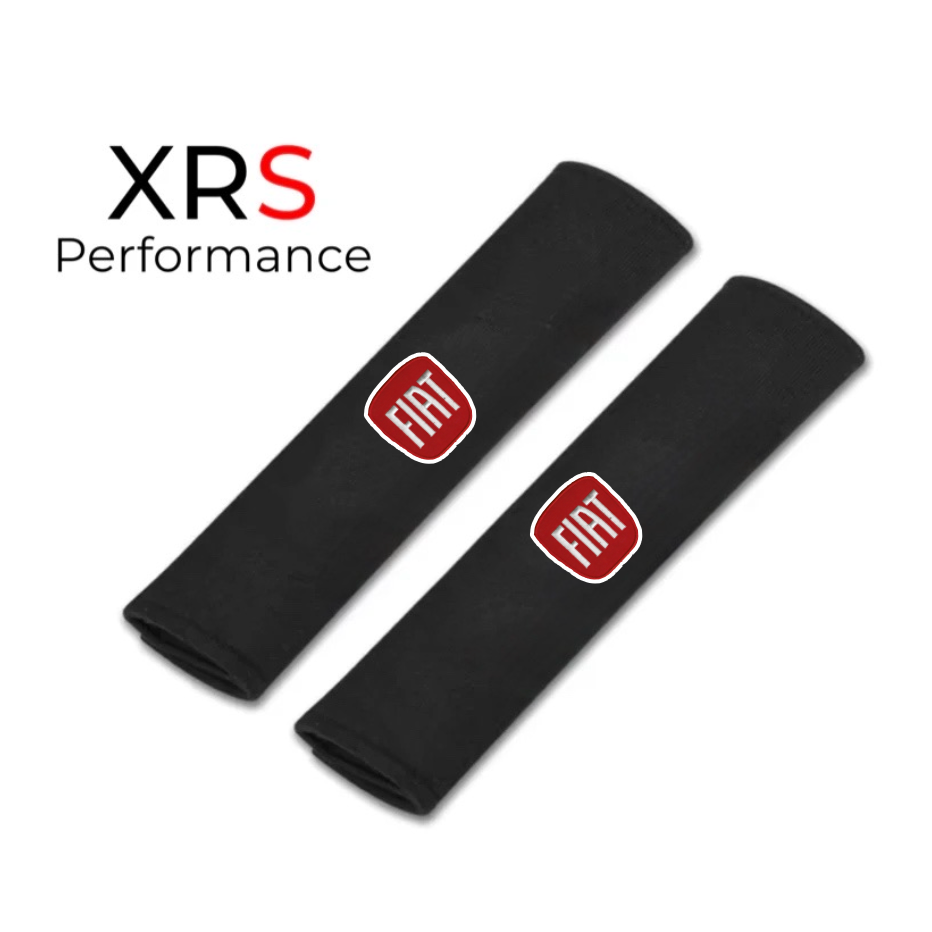 Fiat Seat Belt Covers Pad Protectors x 2