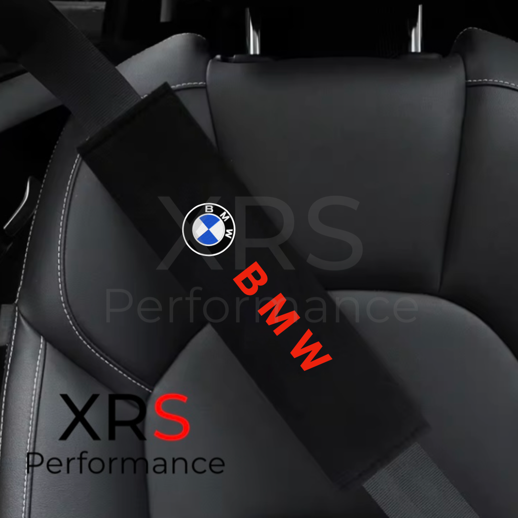 BMW Seat Belt Covers Pad Protectors x 2