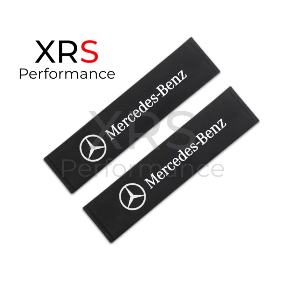 Mercedes-Benz Seat Belt Covers Pad Protectors x 2