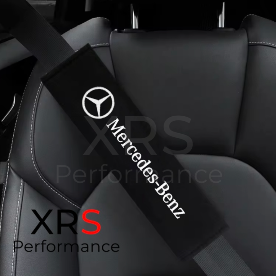 Mercedes-Benz Seat Belt Covers Pad Protectors x 2