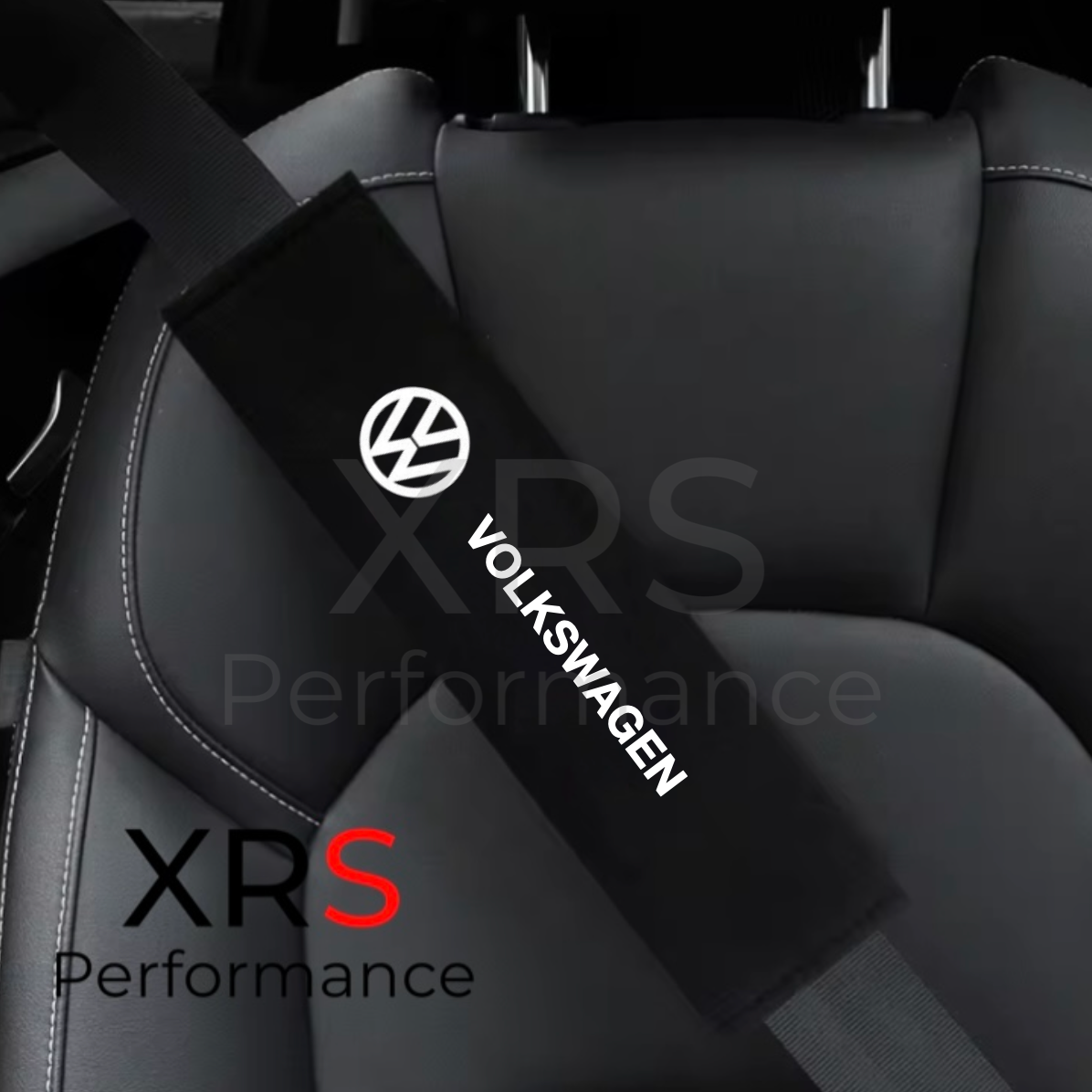 Volkswagen VW Seat Belt Covers Pad Protectors x 2