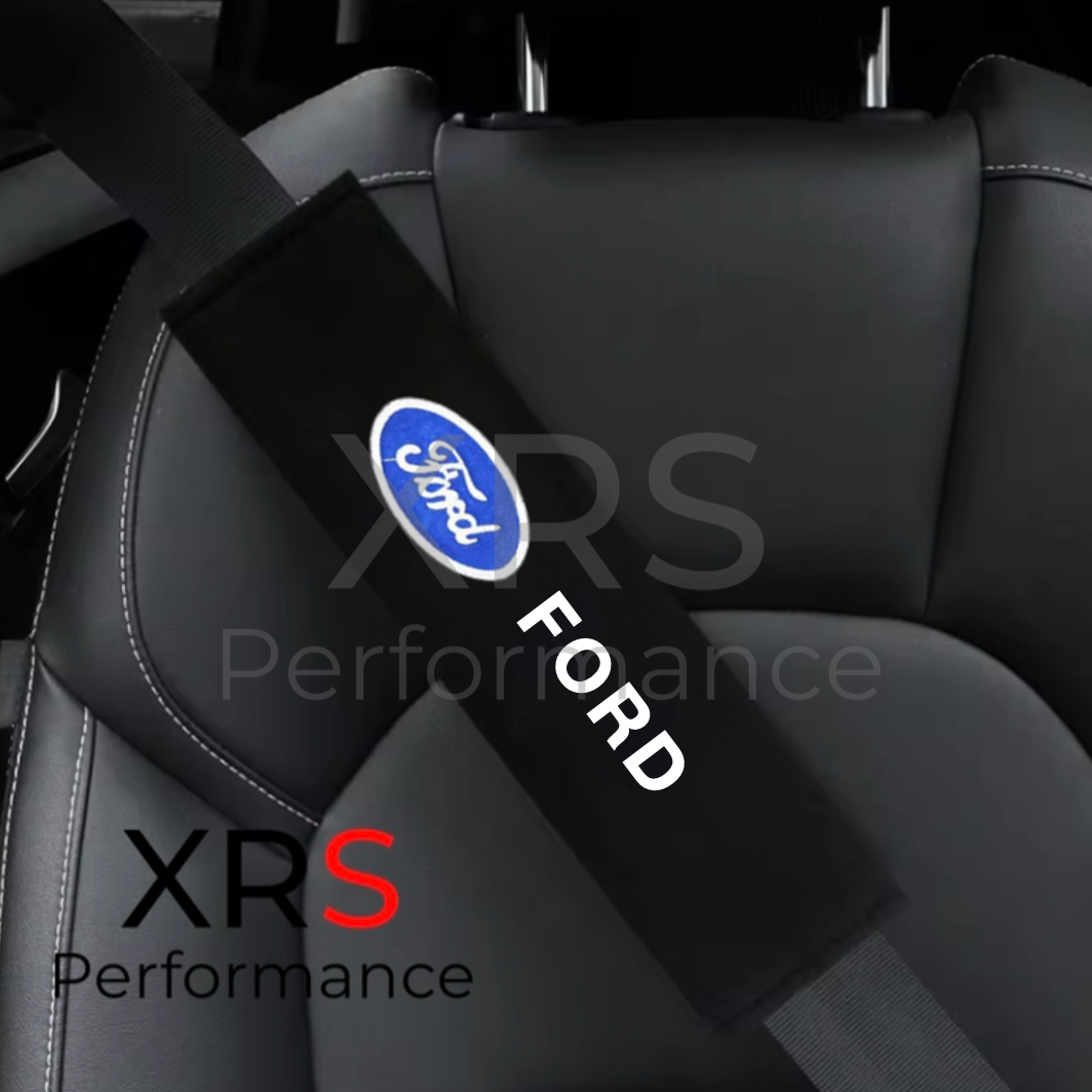 Ford Seat Belt Covers Pad Protectors x 2