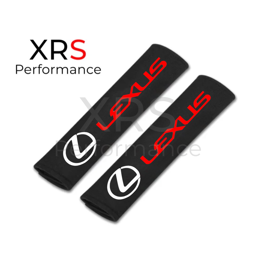 Lexus Seat Belt Covers Pad Protectors x 2