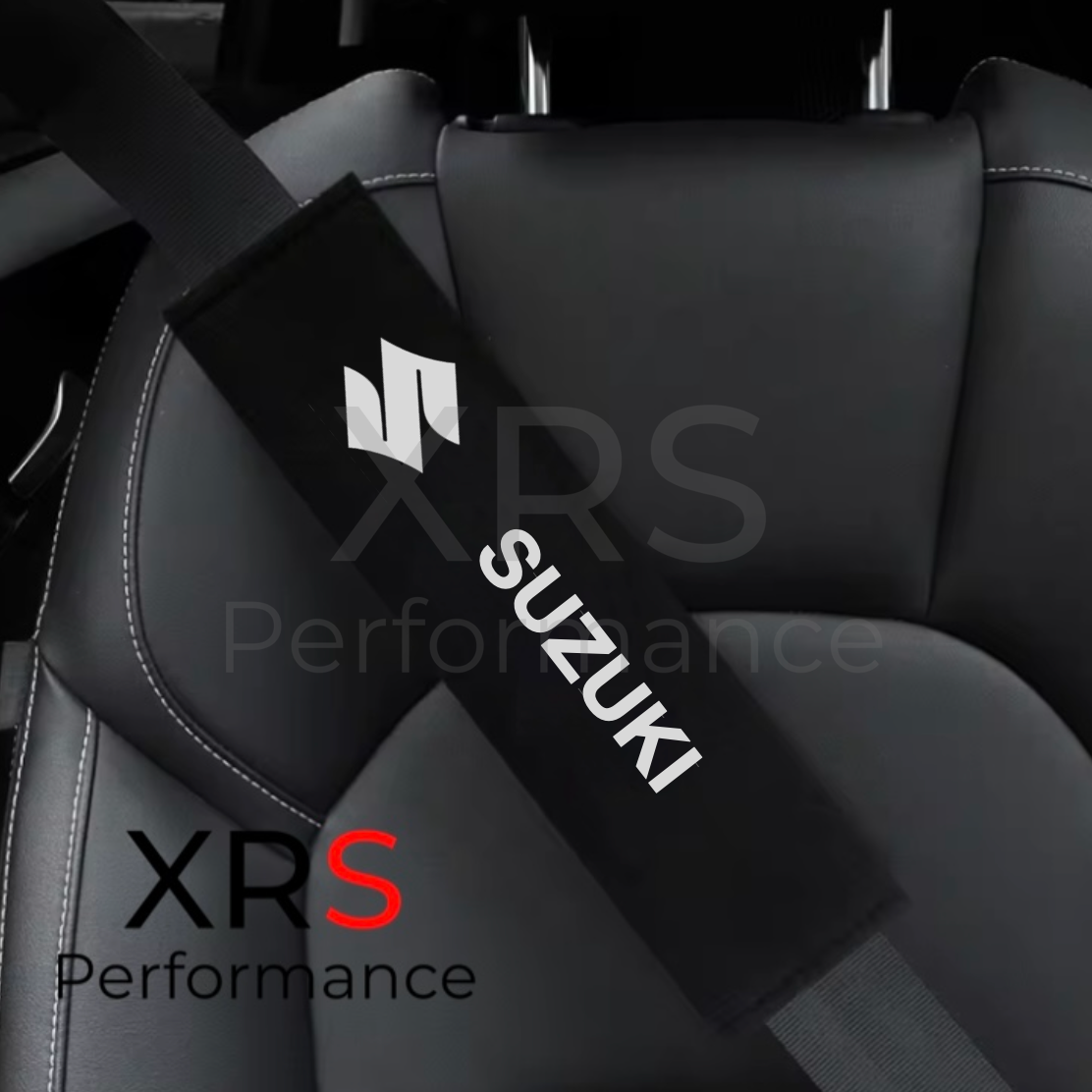 Suzuki Seat Belt Covers Pad Protectors x 2
