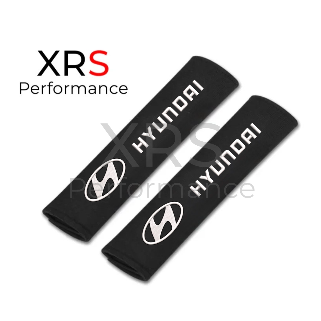 Hyundai Seat Belt Covers Pad Protectors x 2