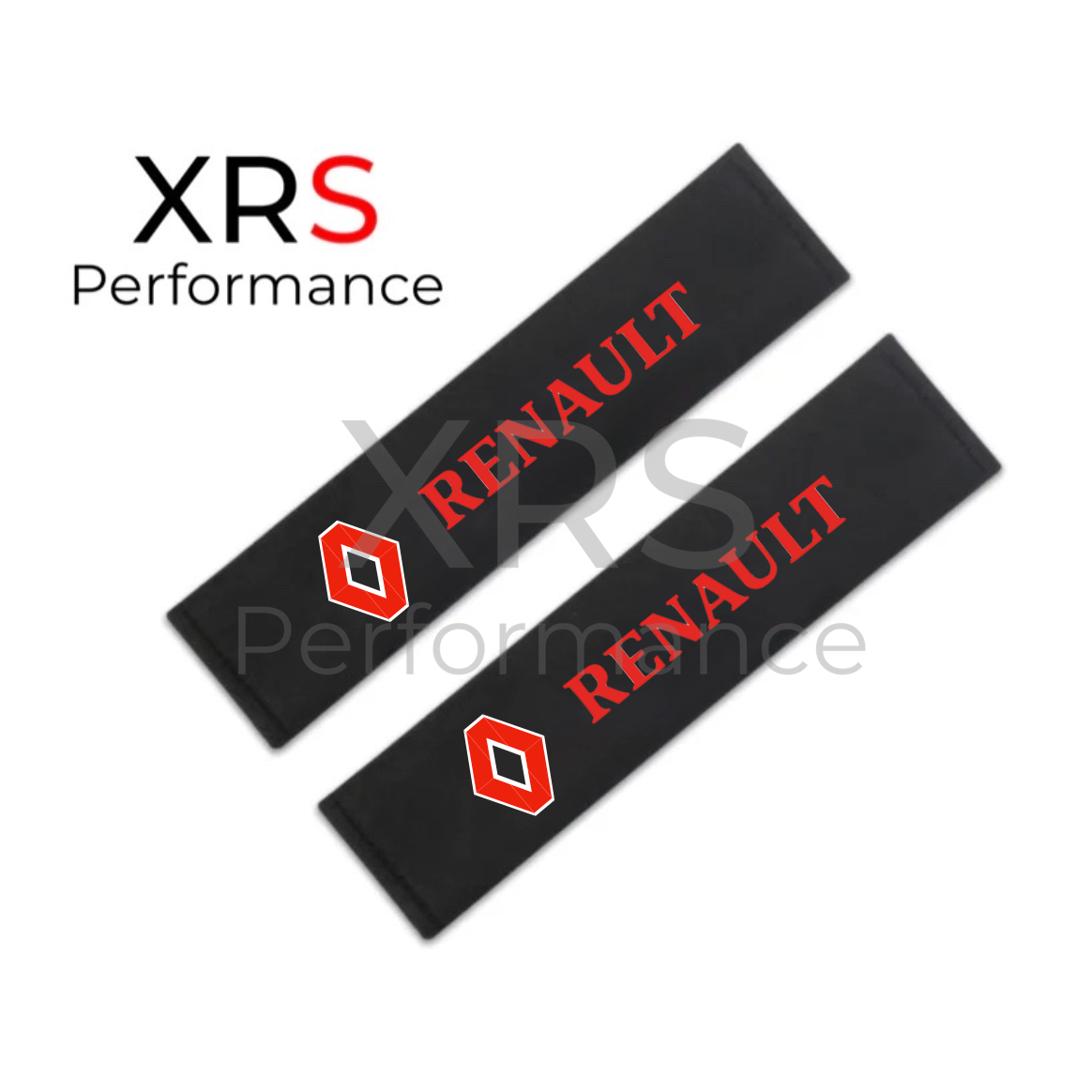 Renault Seat Belt Covers Pad Protectors x 2