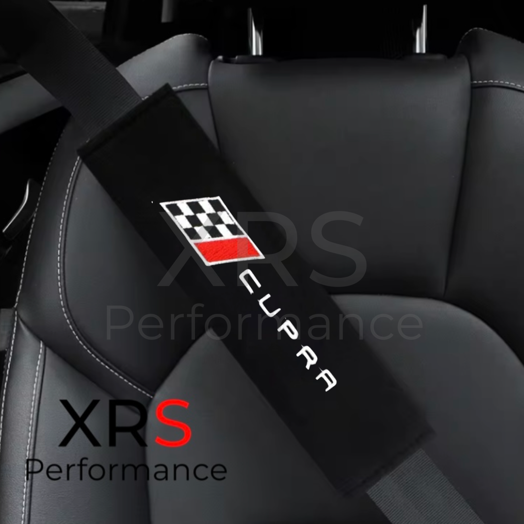 Cupra Seat Belt Covers Pad Protectors x 2