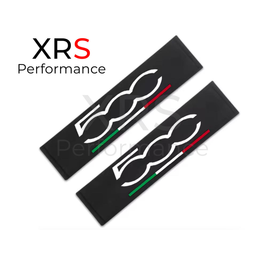 Fiat 500 Seat Belt Covers Pad Protectors x 2