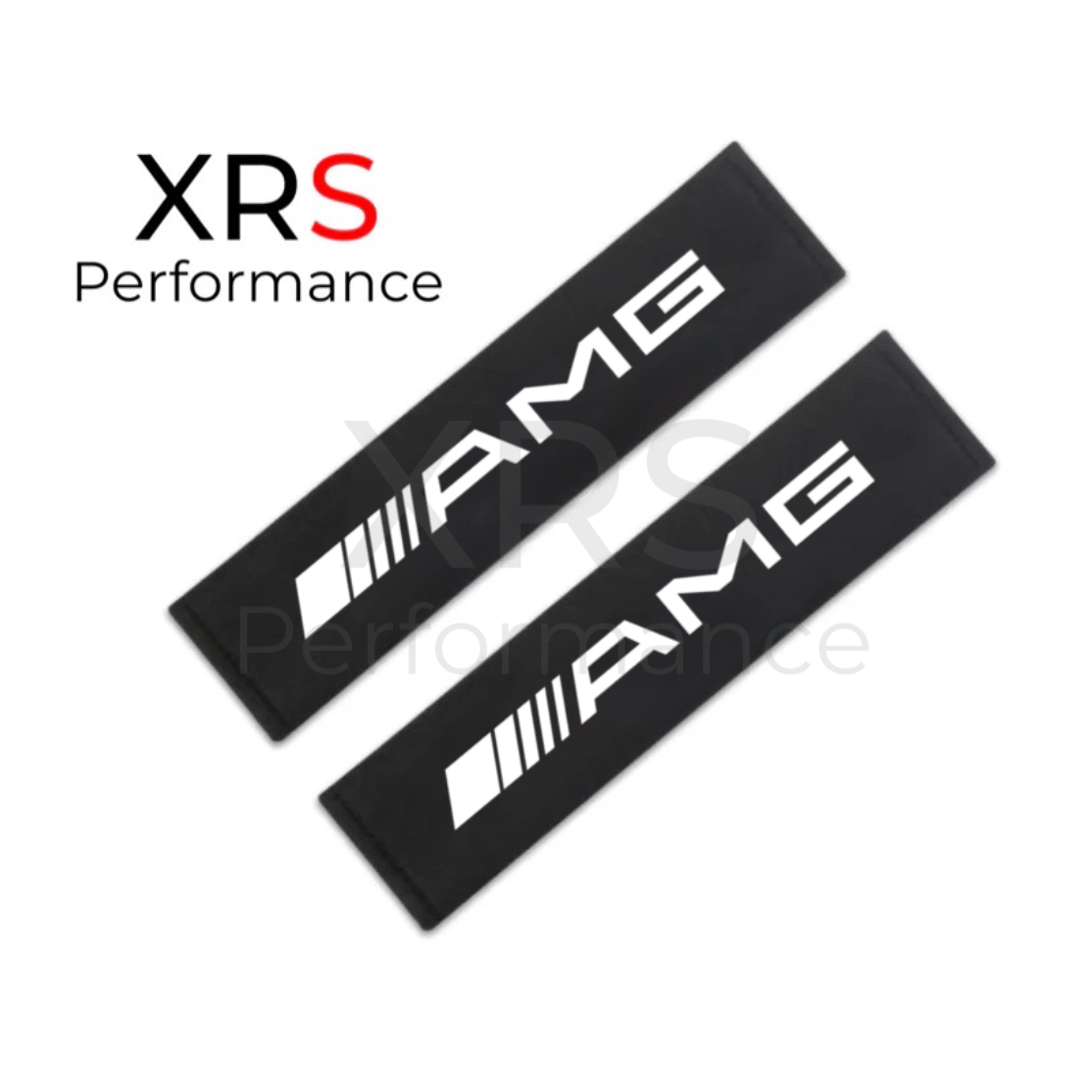 Mercedes AMG Seat Belt Covers Pad Protectors x 2