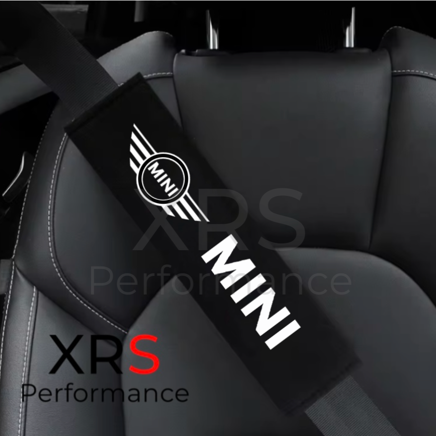 Mini Seat Belt Covers Pad Protectors x 2