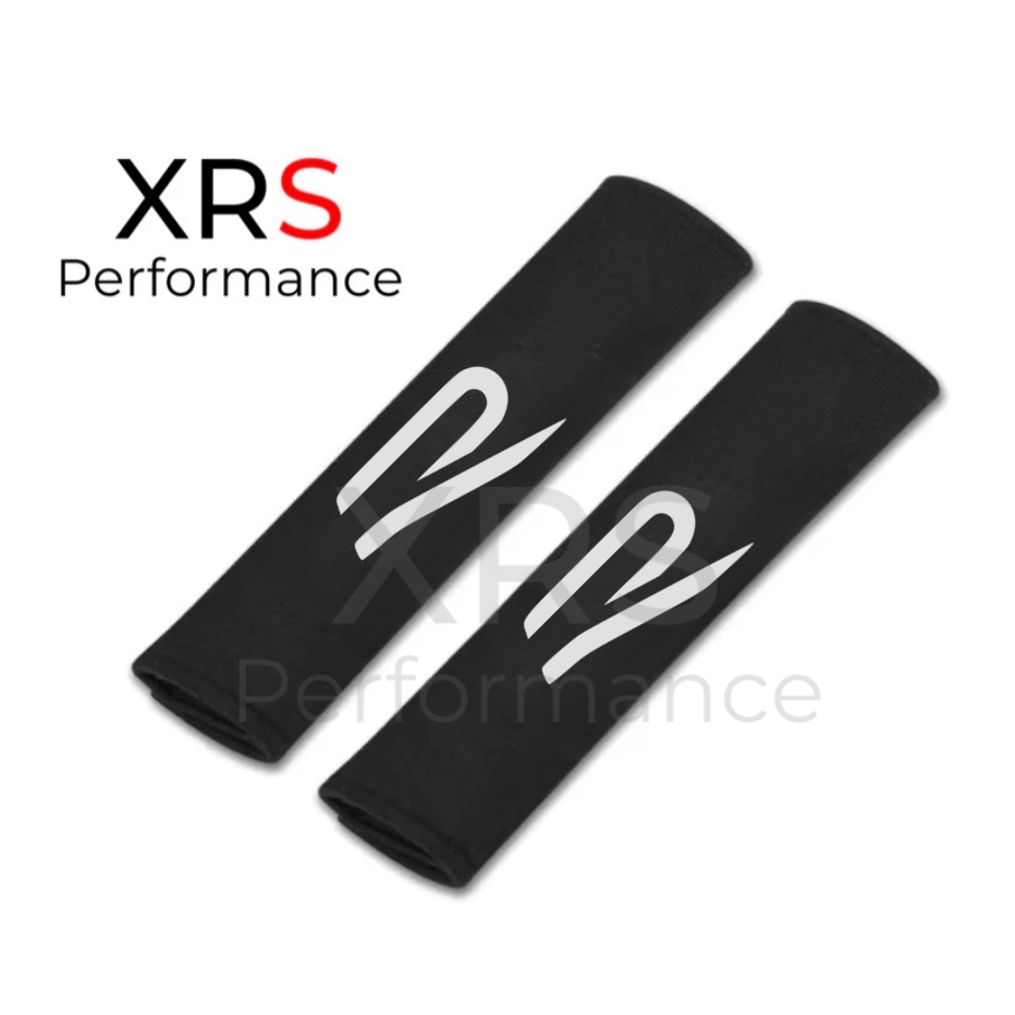 Volkswagen R R-Line Seat Belt Covers Pad Protectors x 2