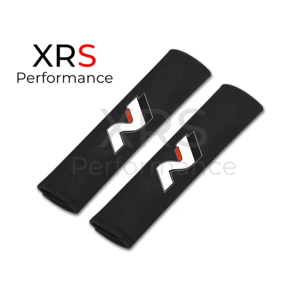 Hyundai N N-Line Seat Belt Covers Pad Protectors x 2