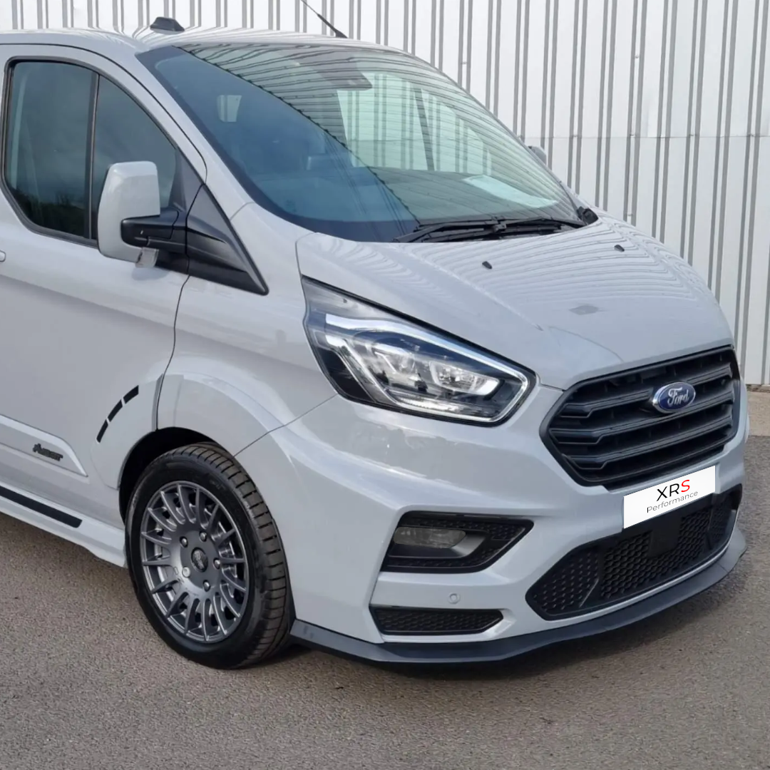 FORD TRANSIT CUSTOM 18-23 TRANSPARENT COLOUR FOG LIGHT COVER PROTECTORS