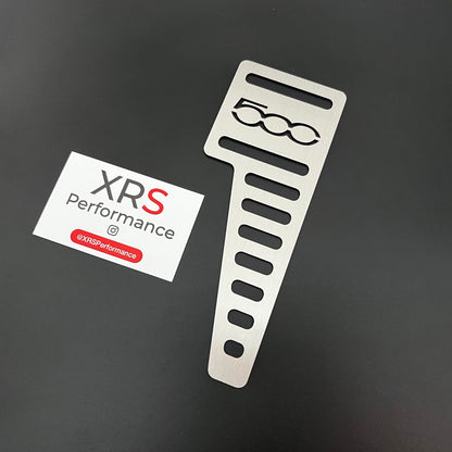 FIAT 500 STAINLESS STEEL FOOTREST - 500 BRANDED