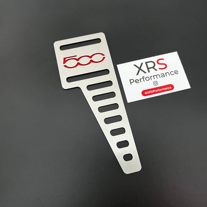 FIAT 500 STAINLESS STEEL FOOTREST - 500 BRANDED