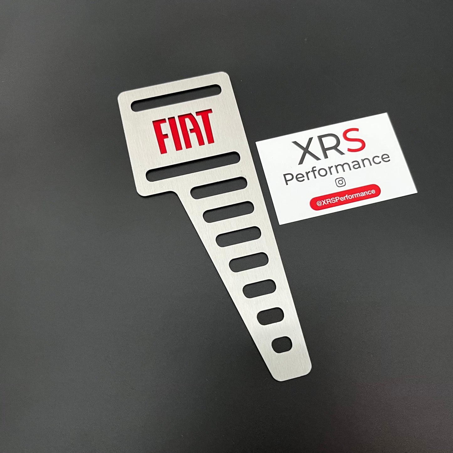 FIAT 500 STAINLESS STEEL FOOTREST - FIAT BRANDED