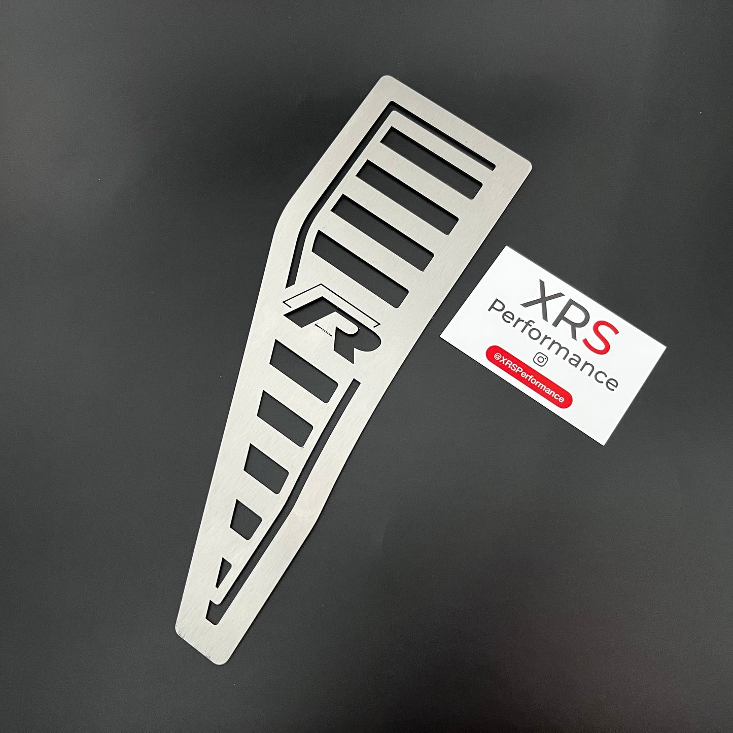 VW GOLF MK7/MK7.5 R STAINLESS STEEL FOOTREST - AUTO