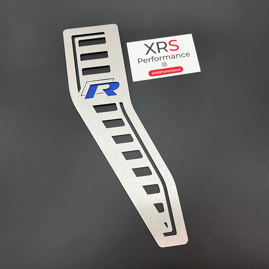 VW GOLF MK7/MK7.5 R R-LINE STAINLESS STEEL FOOTREST - MANUAL