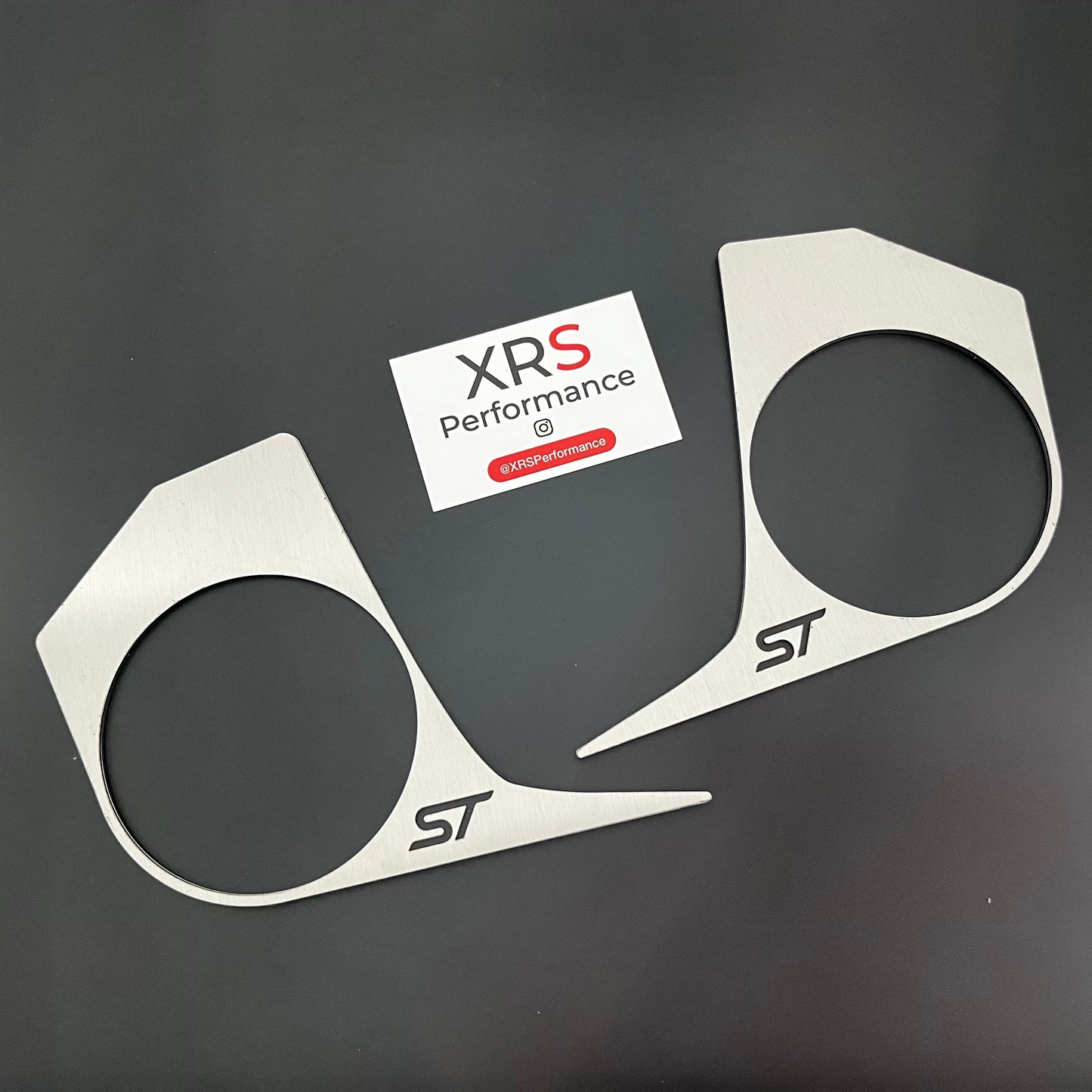 FORD TRANSIT CUSTOM ST DASH TRIM PAIR STAINLESS STEEL