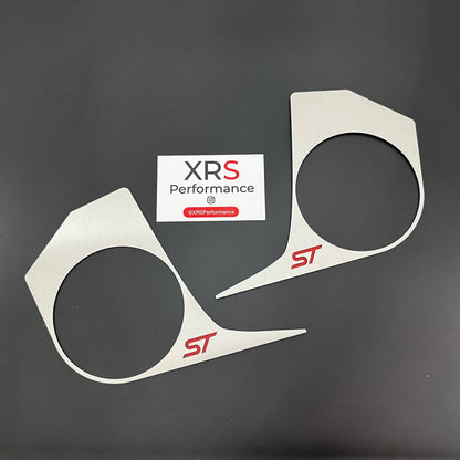 FORD TRANSIT CUSTOM ST DASH TRIM PAIR STAINLESS STEEL