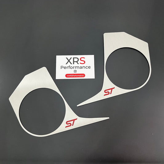 FORD TRANSIT CUSTOM ST DASH TRIM PAIR STAINLESS STEEL