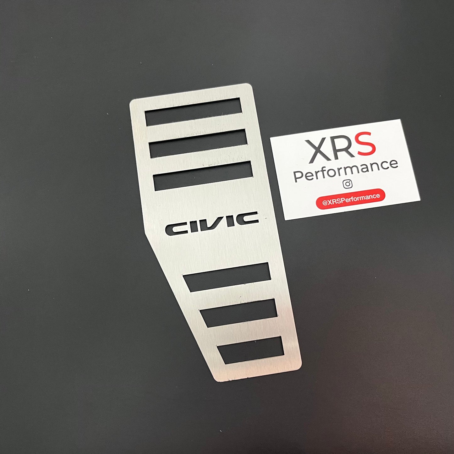 HONDA CIVIC MK7 EP3 STAINLESS STEEL FOOTREST - CIVIC BRANDED