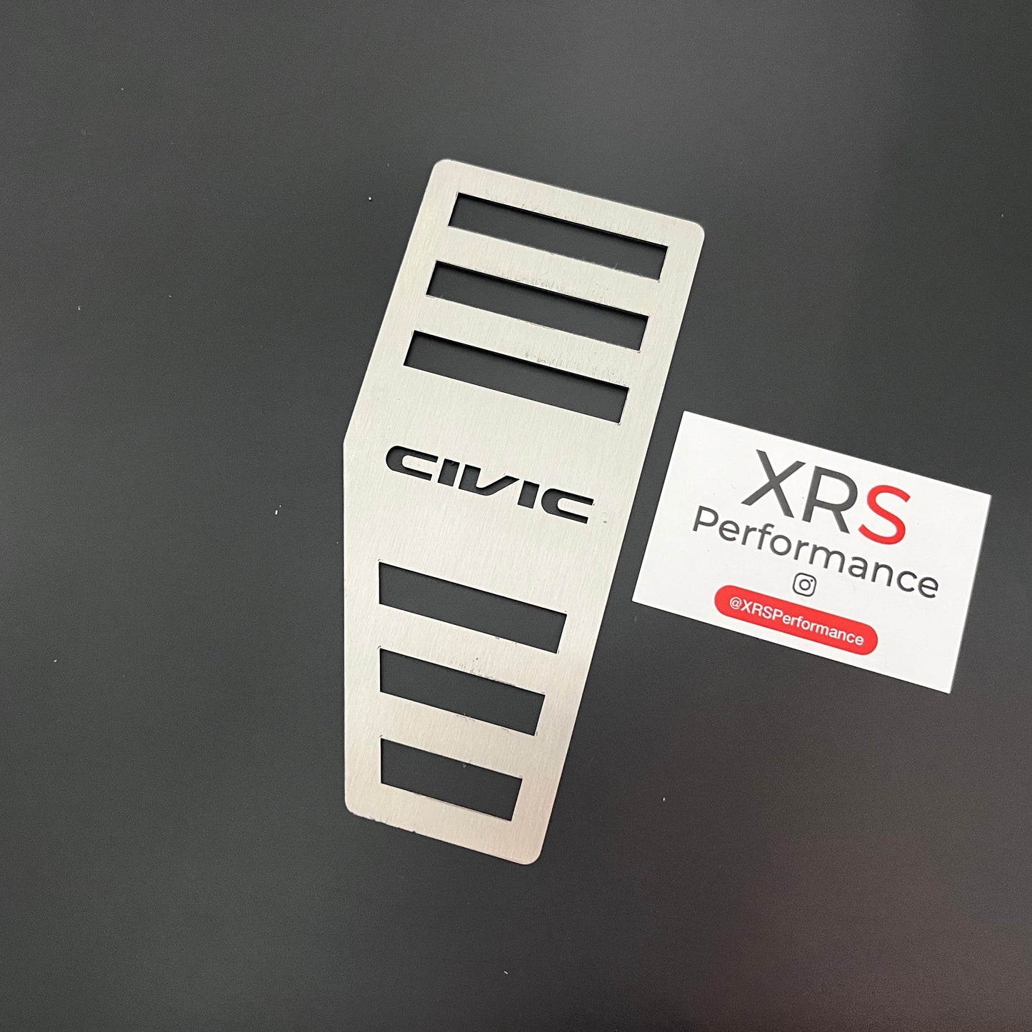 HONDA CIVIC MK7 EP3 STAINLESS STEEL FOOTREST - CIVIC BRANDED