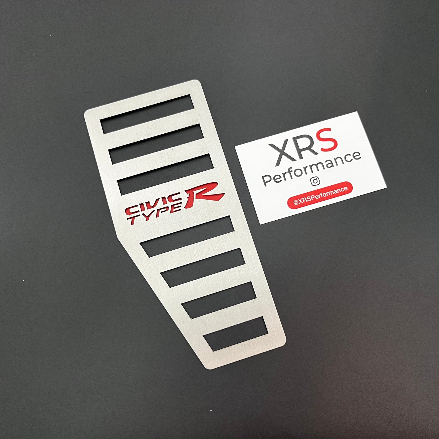 HONDA CIVIC MK7 EP3 STAINLESS STEEL FOOTREST - TYPE R BRANDED