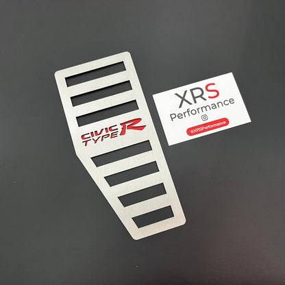 HONDA CIVIC MK7 EP3 STAINLESS STEEL FOOTREST - TYPE R BRANDED
