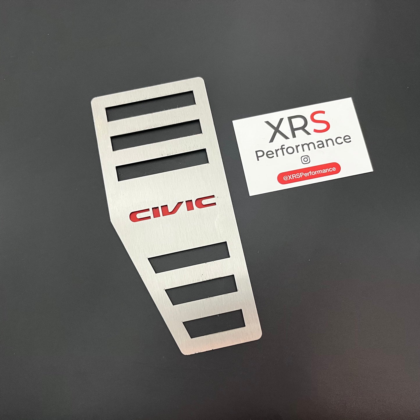 HONDA CIVIC MK7 EP3 STAINLESS STEEL FOOTREST - CIVIC BRANDED